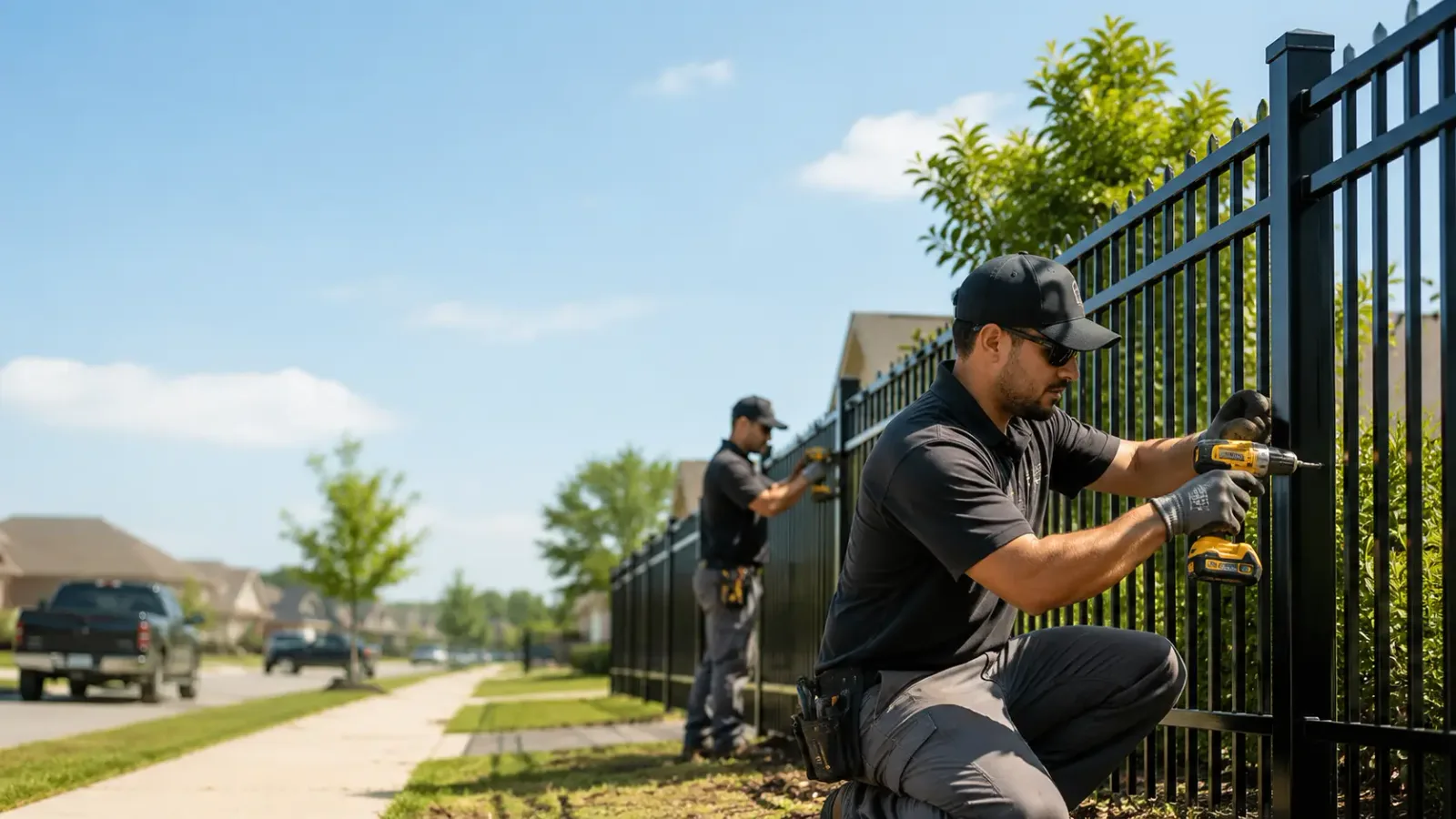 Metal Fence Installation in Hitchins, KY